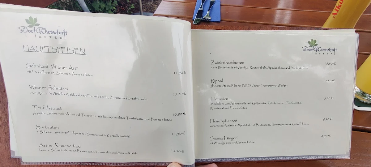 Speisekarte photo 5