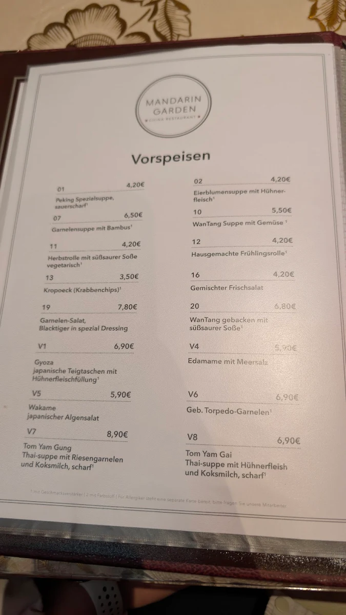 Speisekarte photo 2