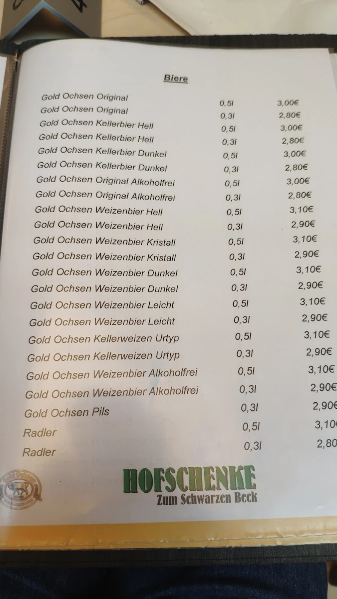 Speisekarte photo 3
