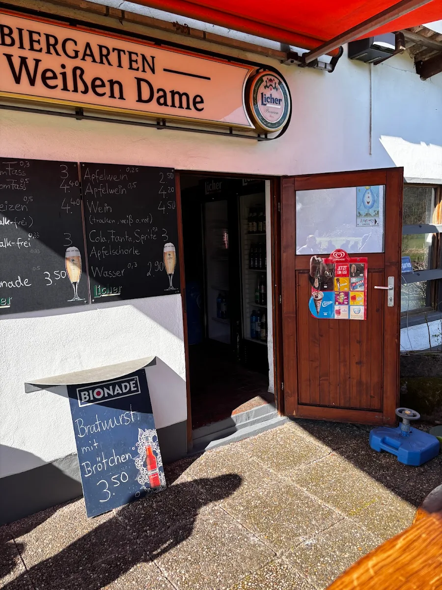 Speisekarte, Zur Weißen Dame