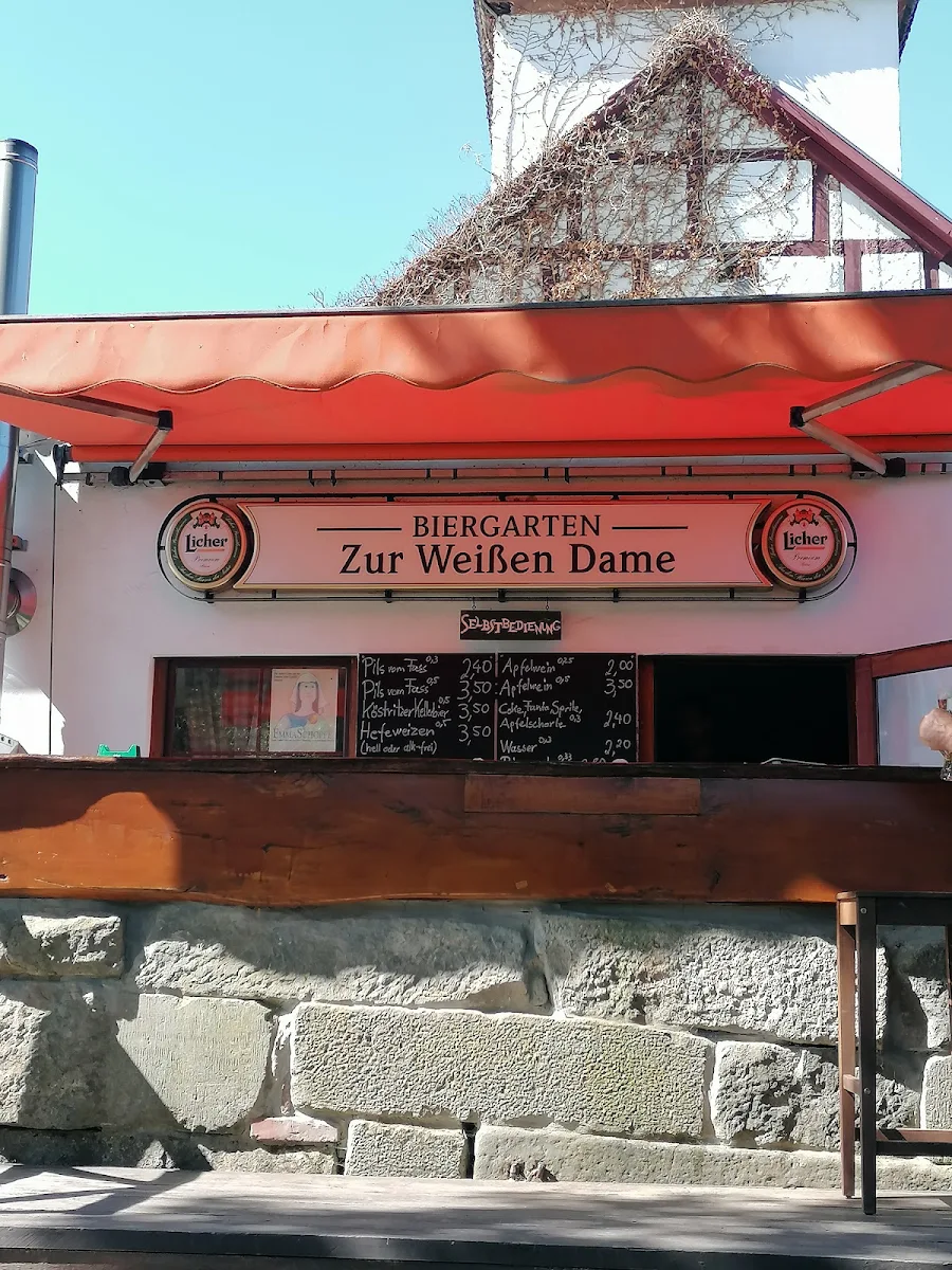 Speisekarte, Zur Weißen Dame