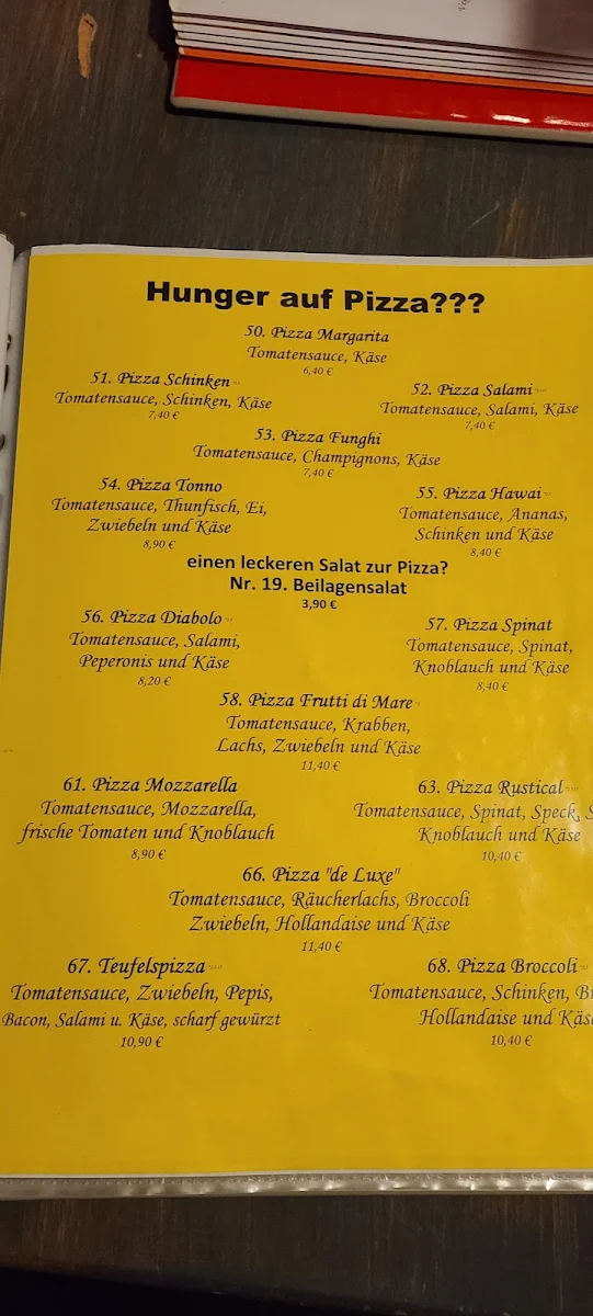 Speisekarte photo 2