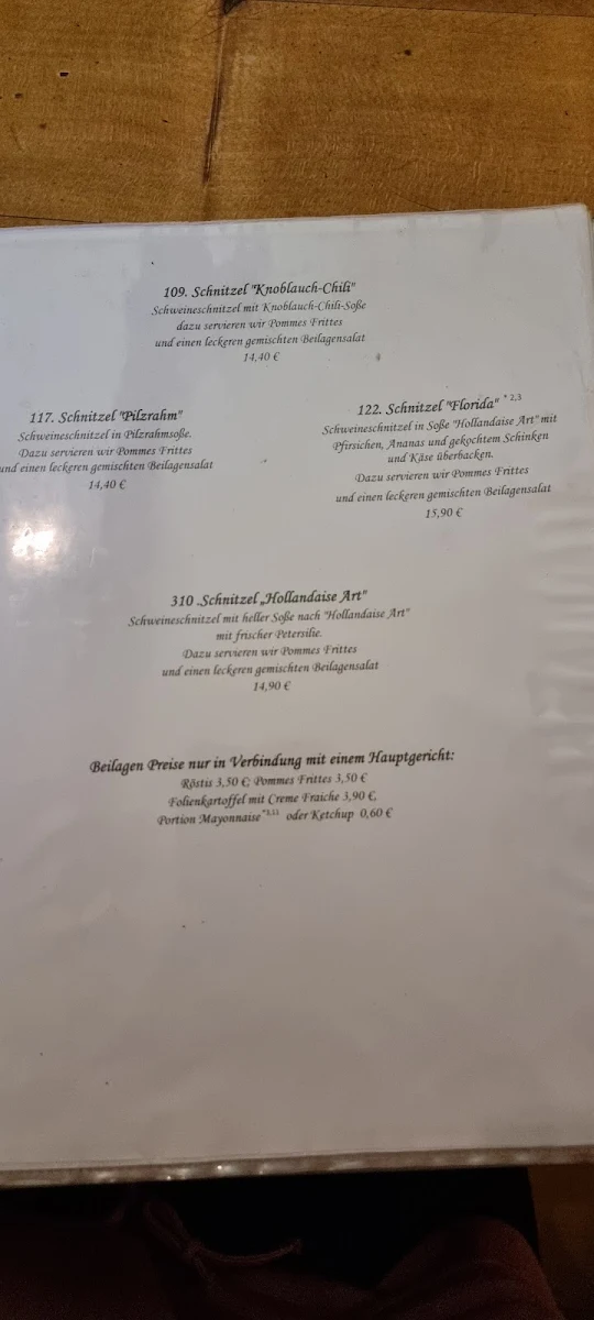 Speisekarte photo 6
