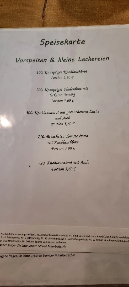 Speisekarte photo 7