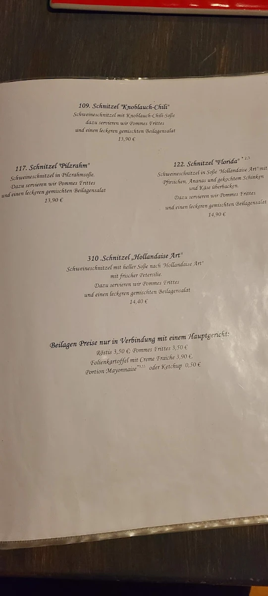 Speisekarte photo 8