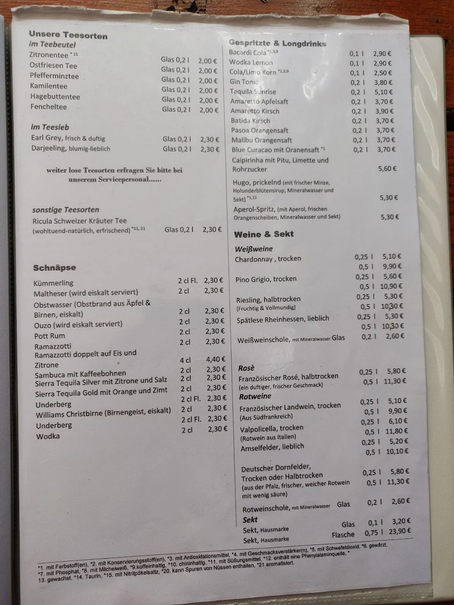 Speisekarte photo 9