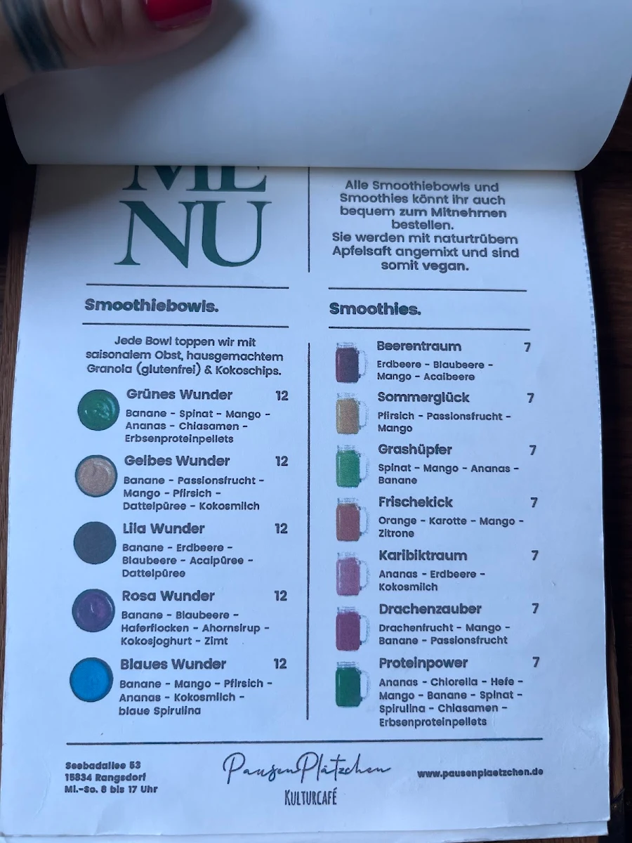 Speisekarte photo 1