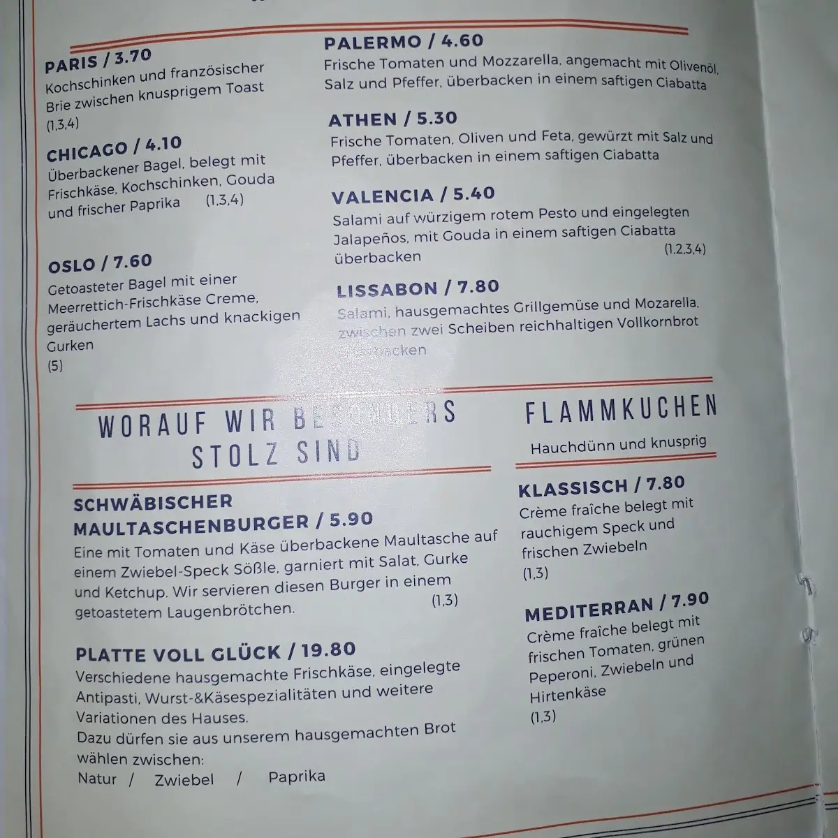 Speisekarte photo 1