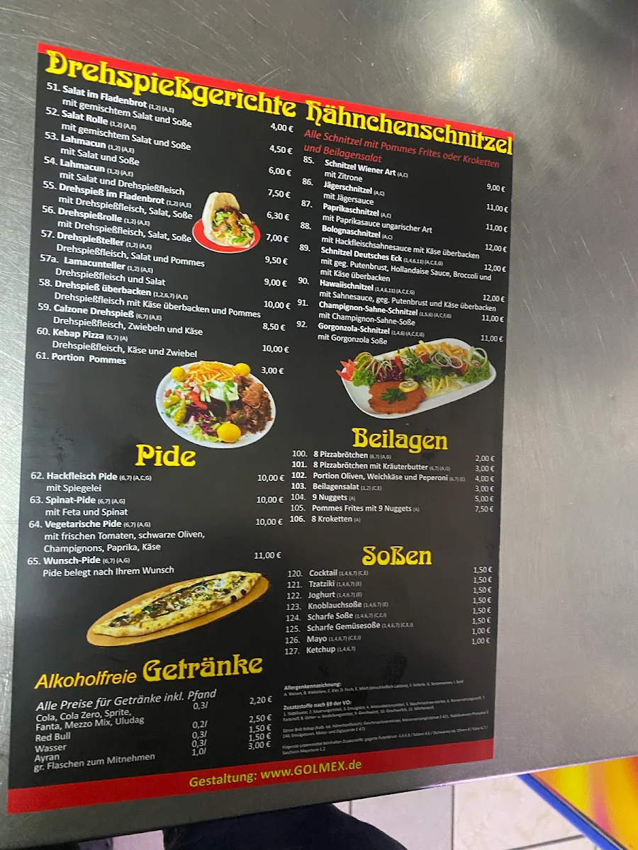 Speisekarte photo 3