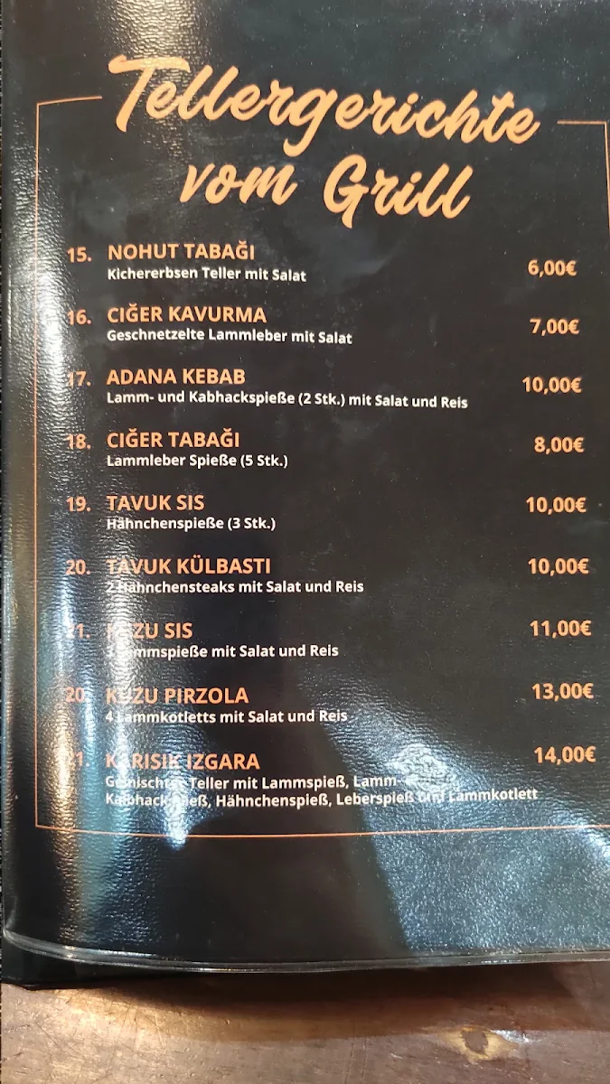Speisekarte photo 1