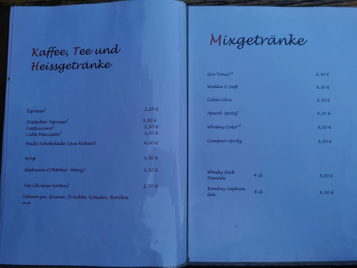 Speisekarte photo 5