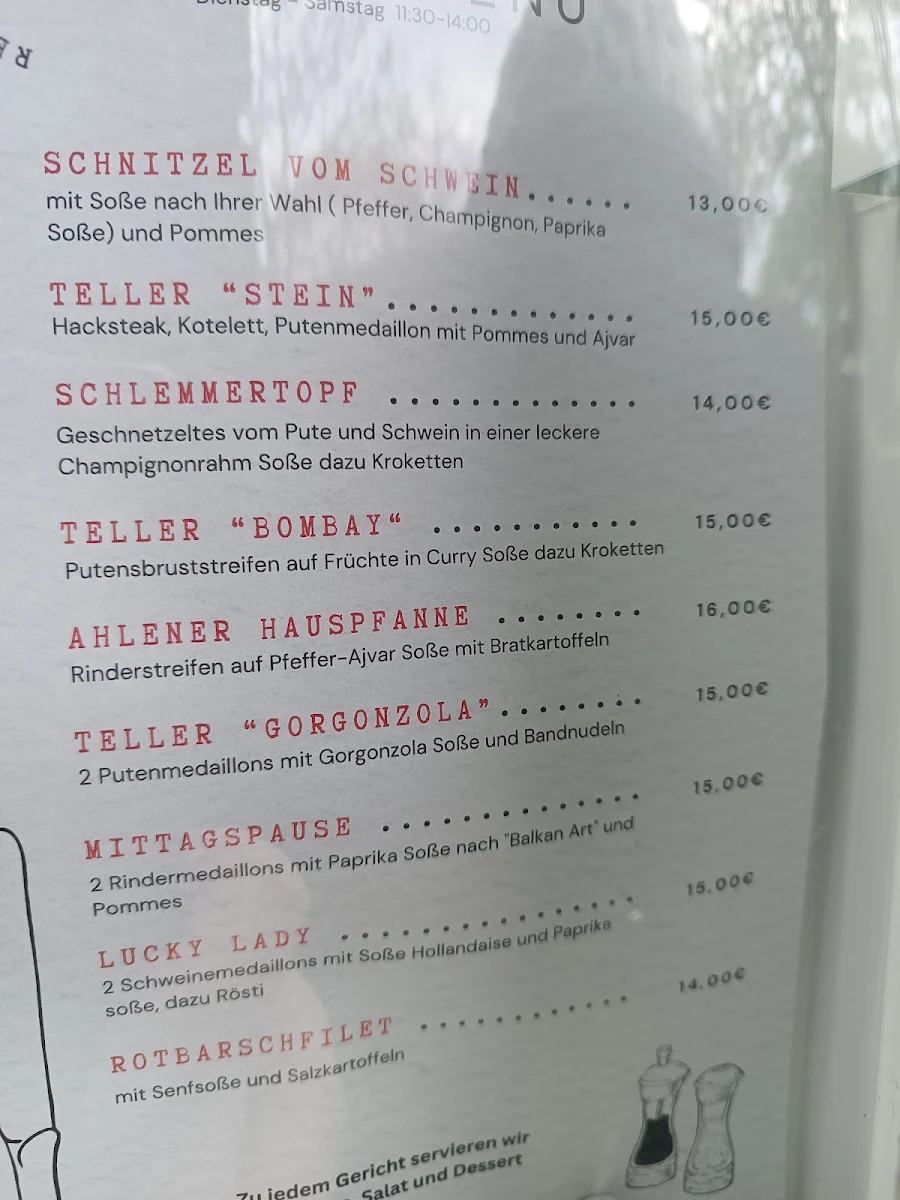 Speisekarte photo 1