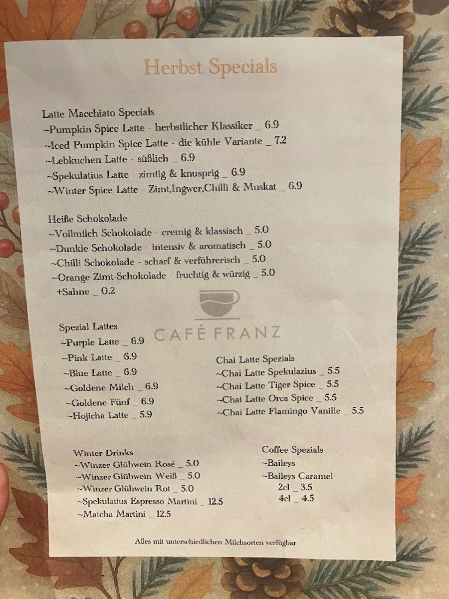 Speisekarte photo 3