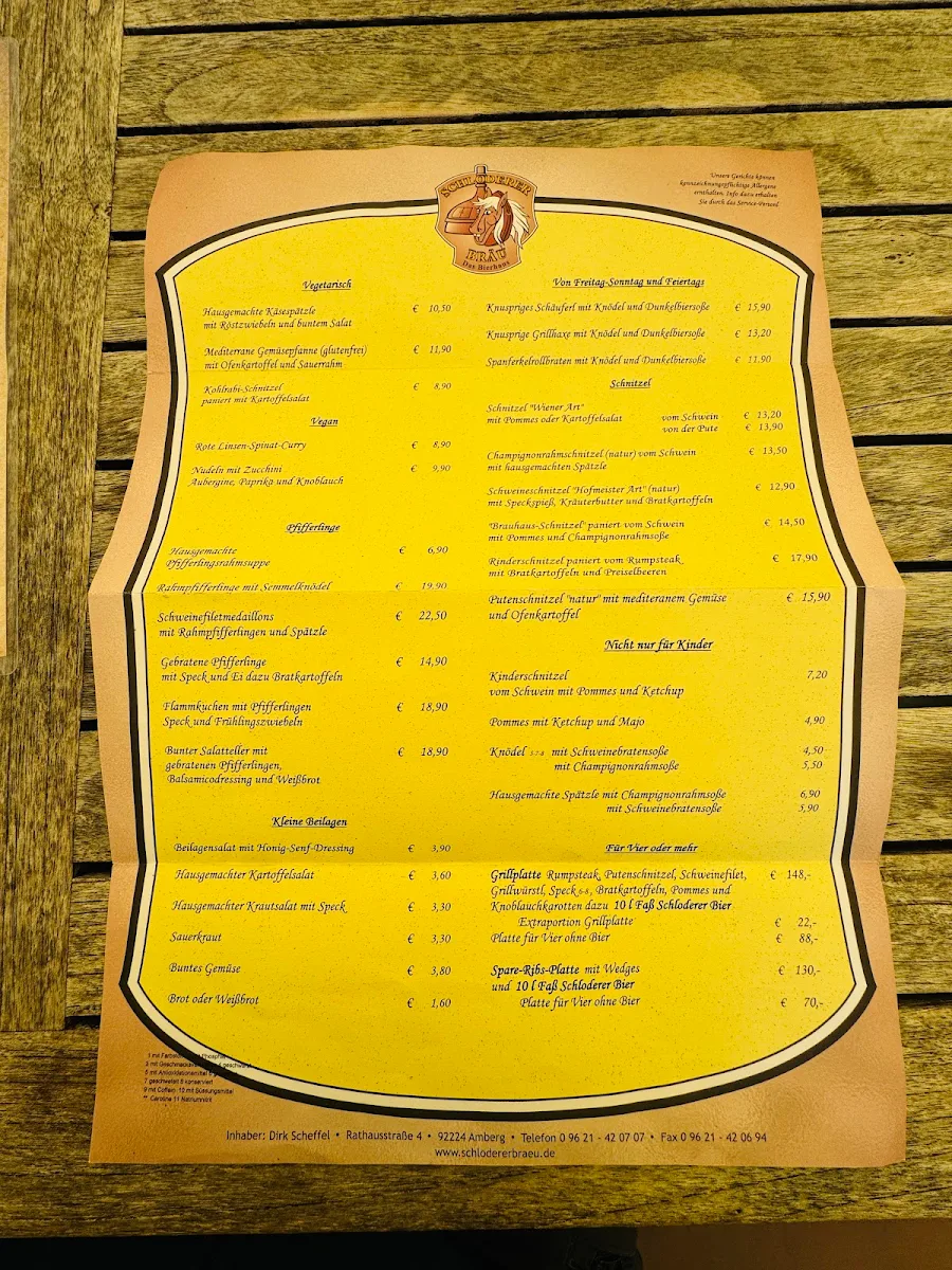 Speisekarte photo 2