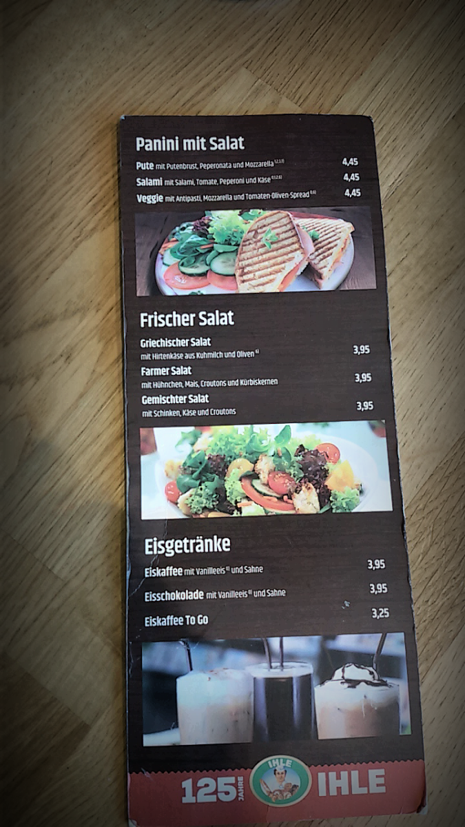 Speisekarte photo 2