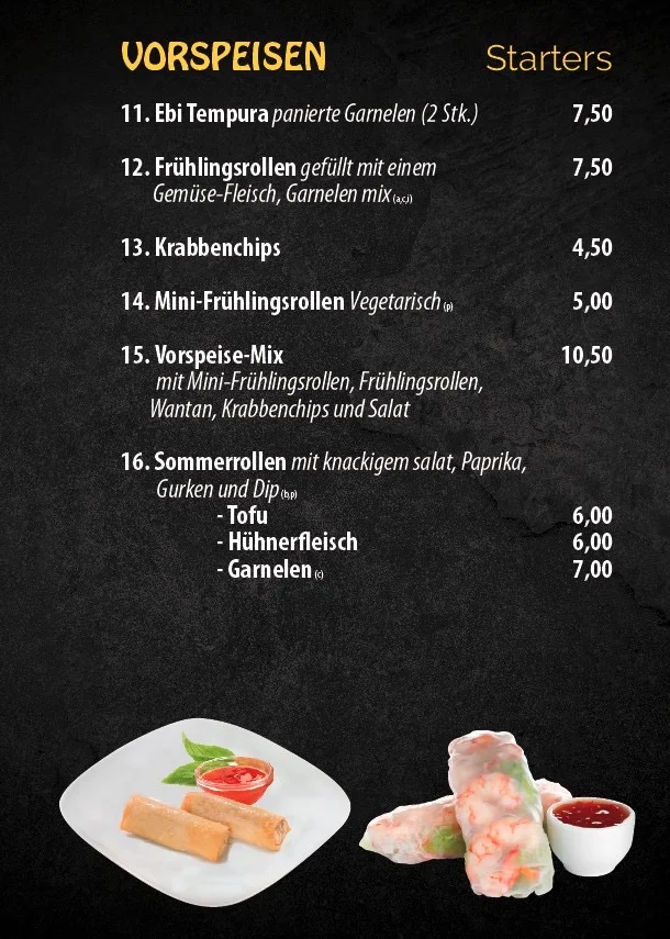 Speisekarte photo 5