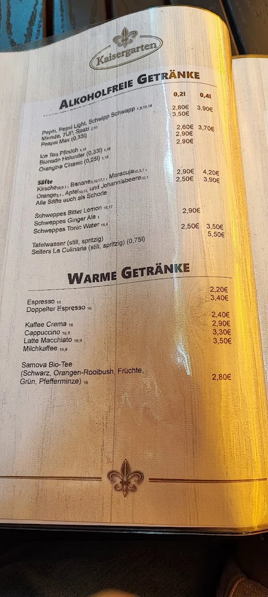 Speisekarte photo 7