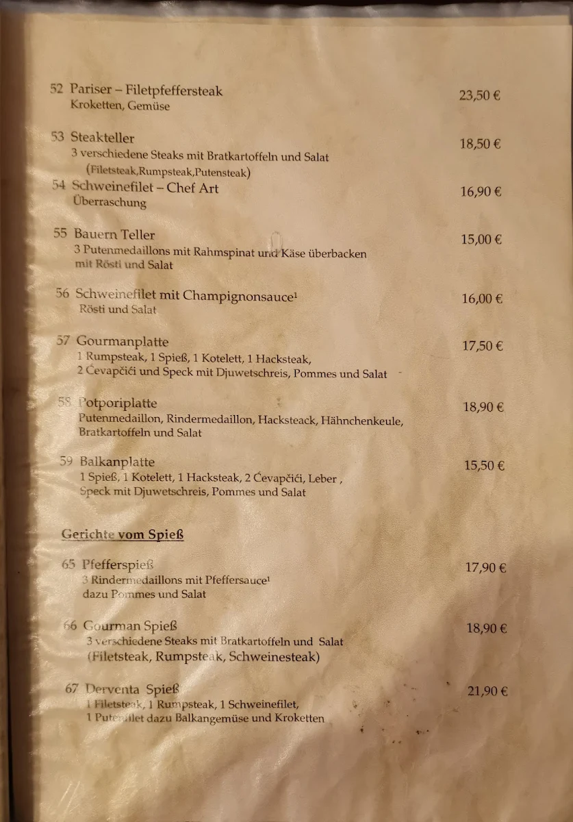 Speisekarte photo 8