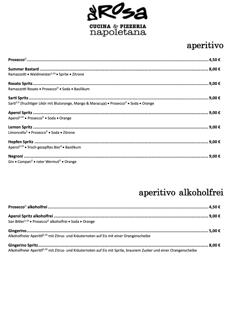 Speisekarte photo 2