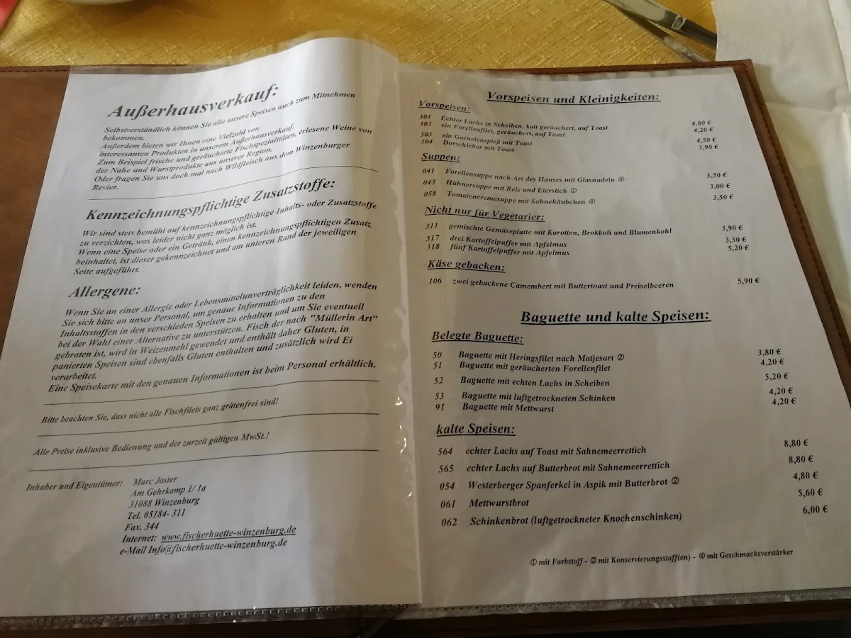 Speisekarte photo 5