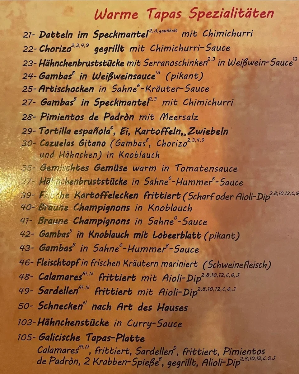 Speisekarte photo 3