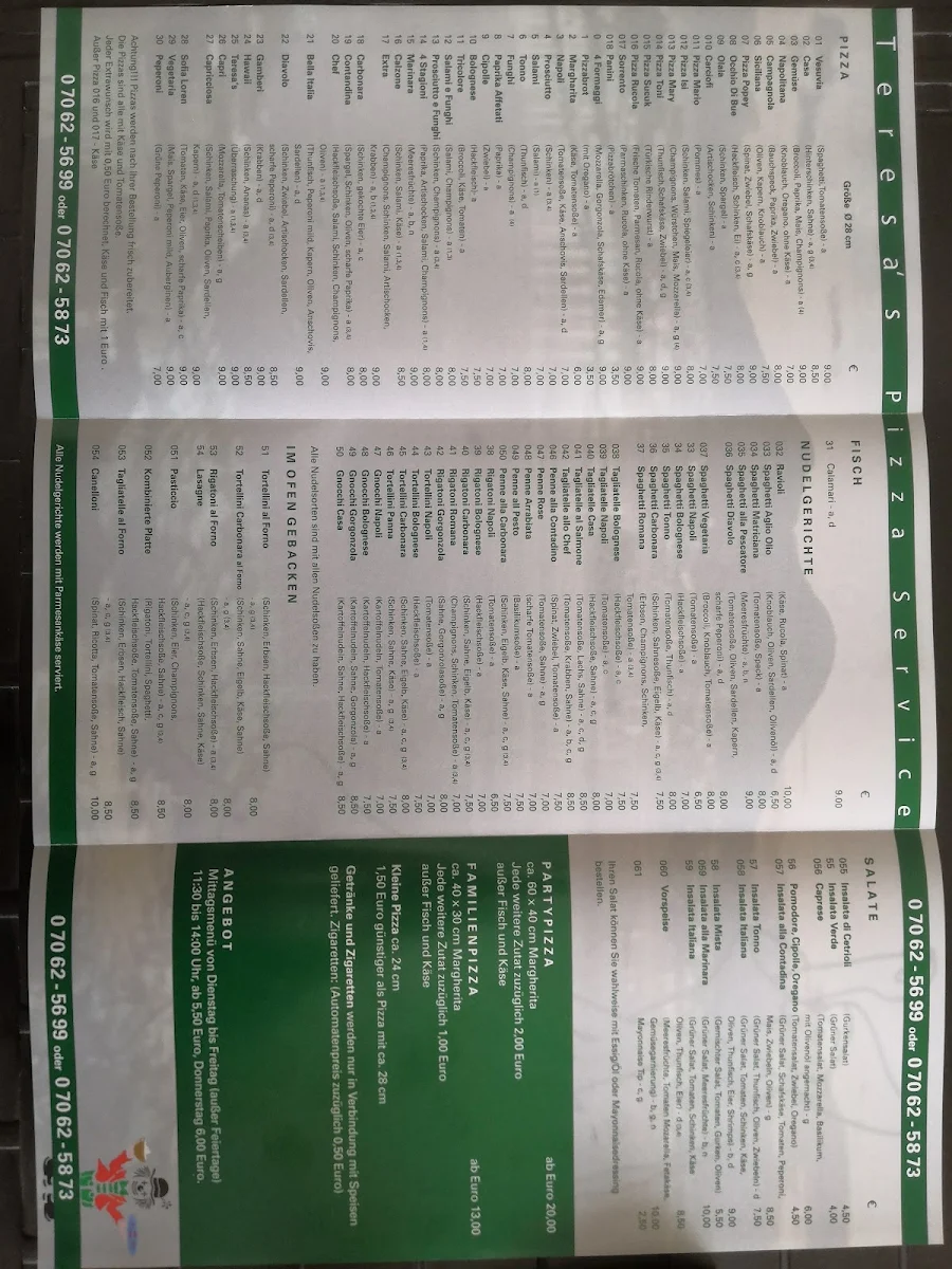 Speisekarte photo 3