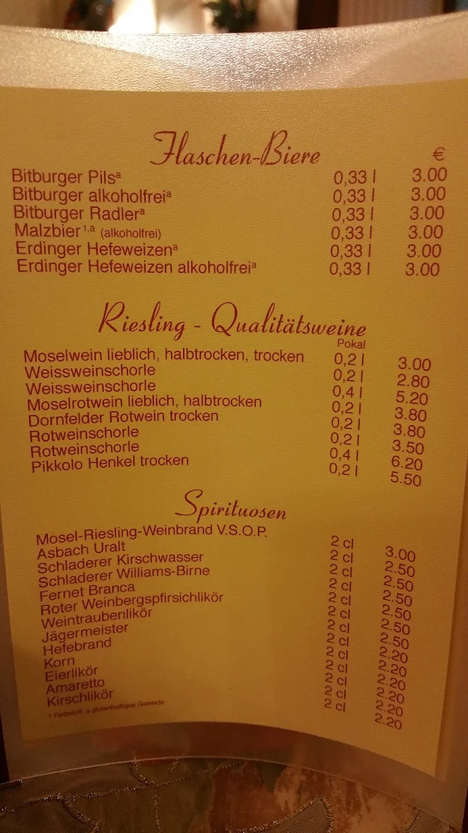 Speisekarte photo 3