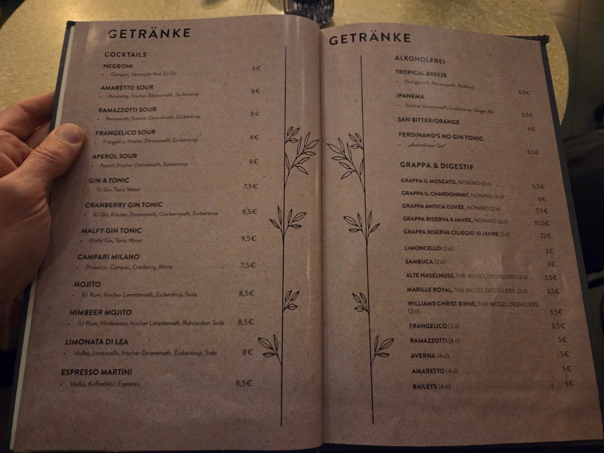 Speisekarte photo 4