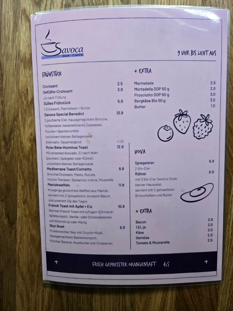 Speisekarte photo 1