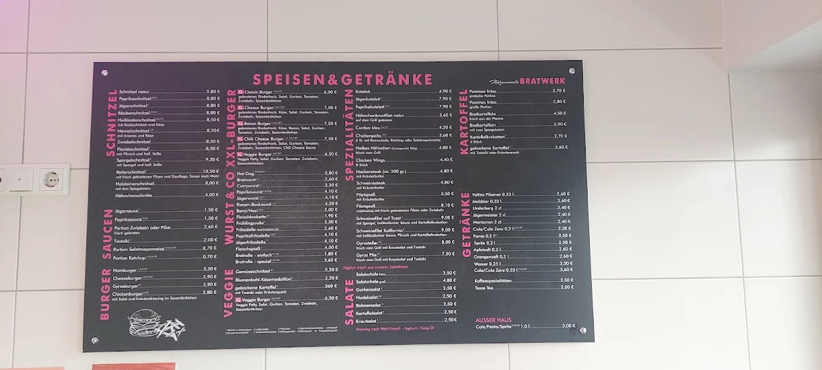 Speisekarte photo 2