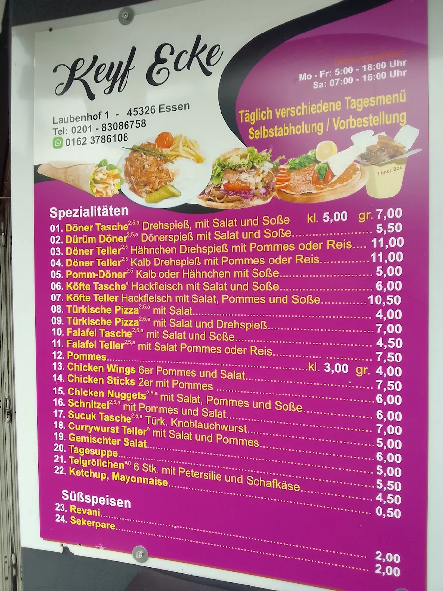 Speisekarte photo 2