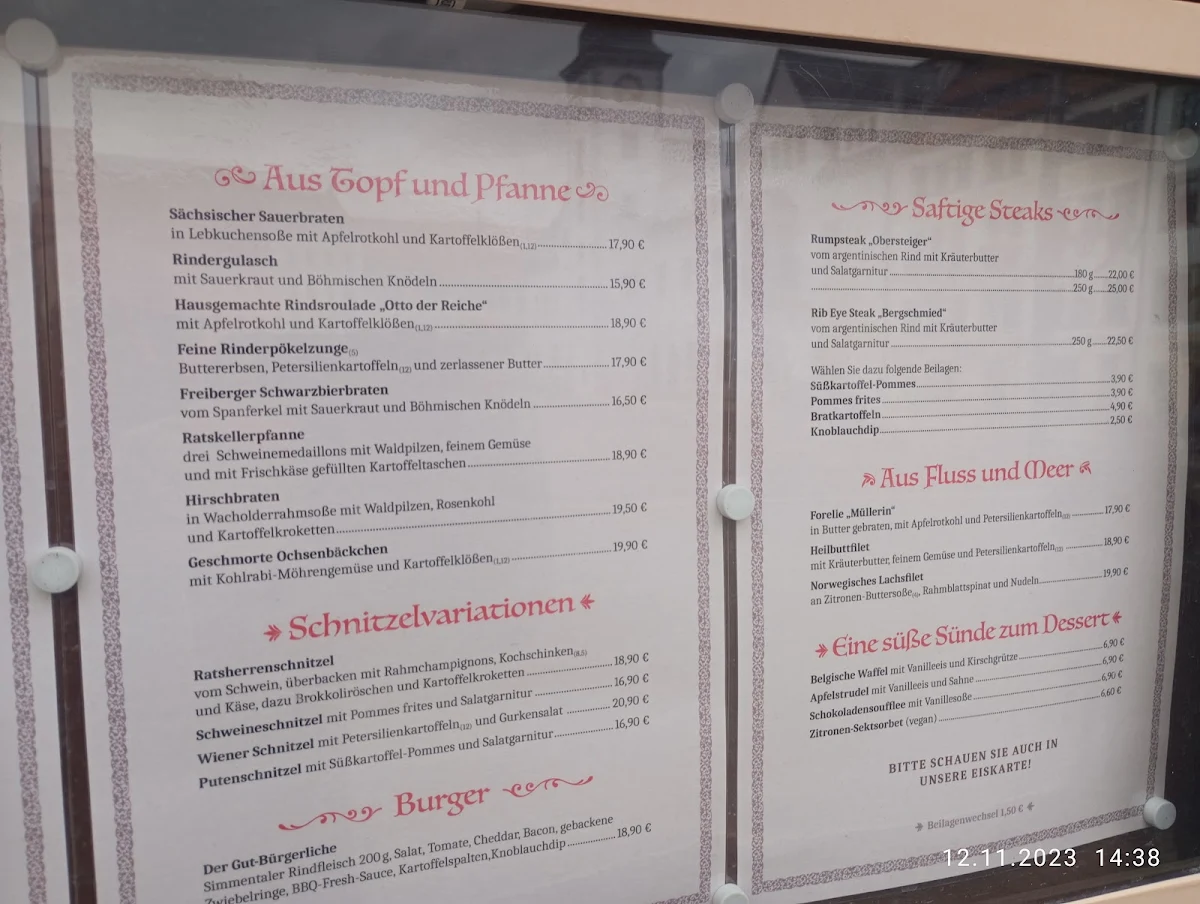 Speisekarte photo 8
