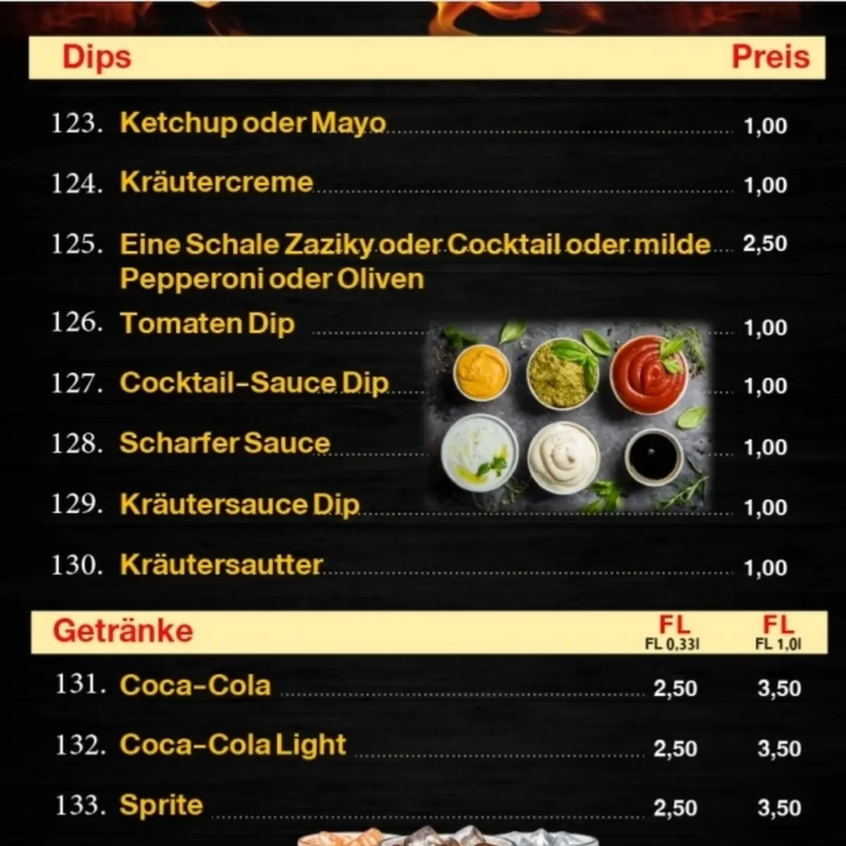 Speisekarte photo 3