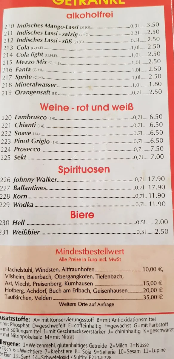Speisekarte photo 3