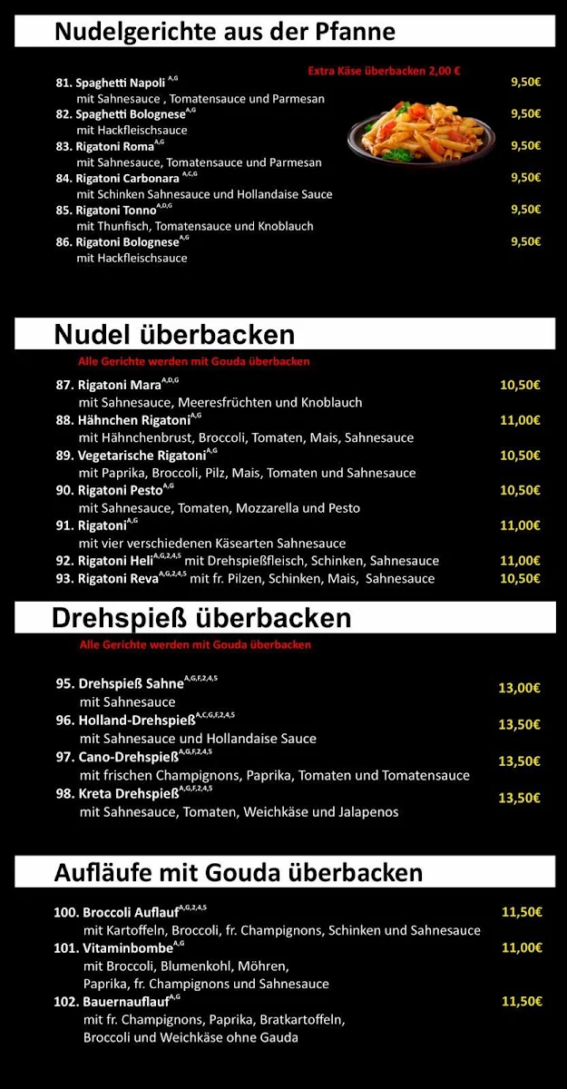 Speisekarte photo 2