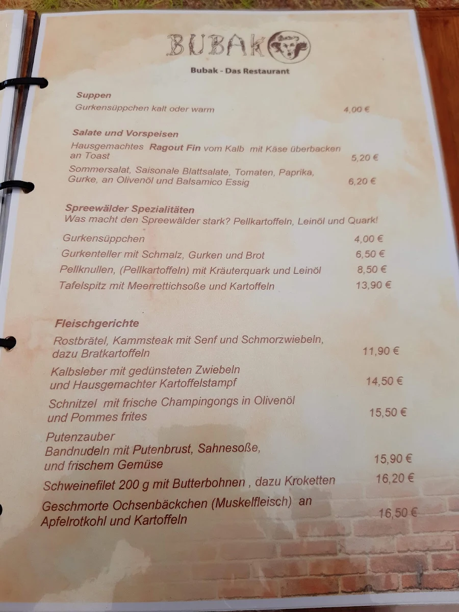 Speisekarte photo 7