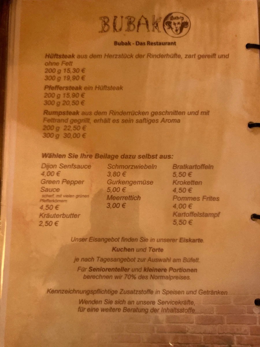 Speisekarte photo 8