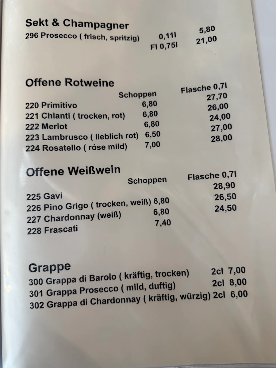 Speisekarte photo 3