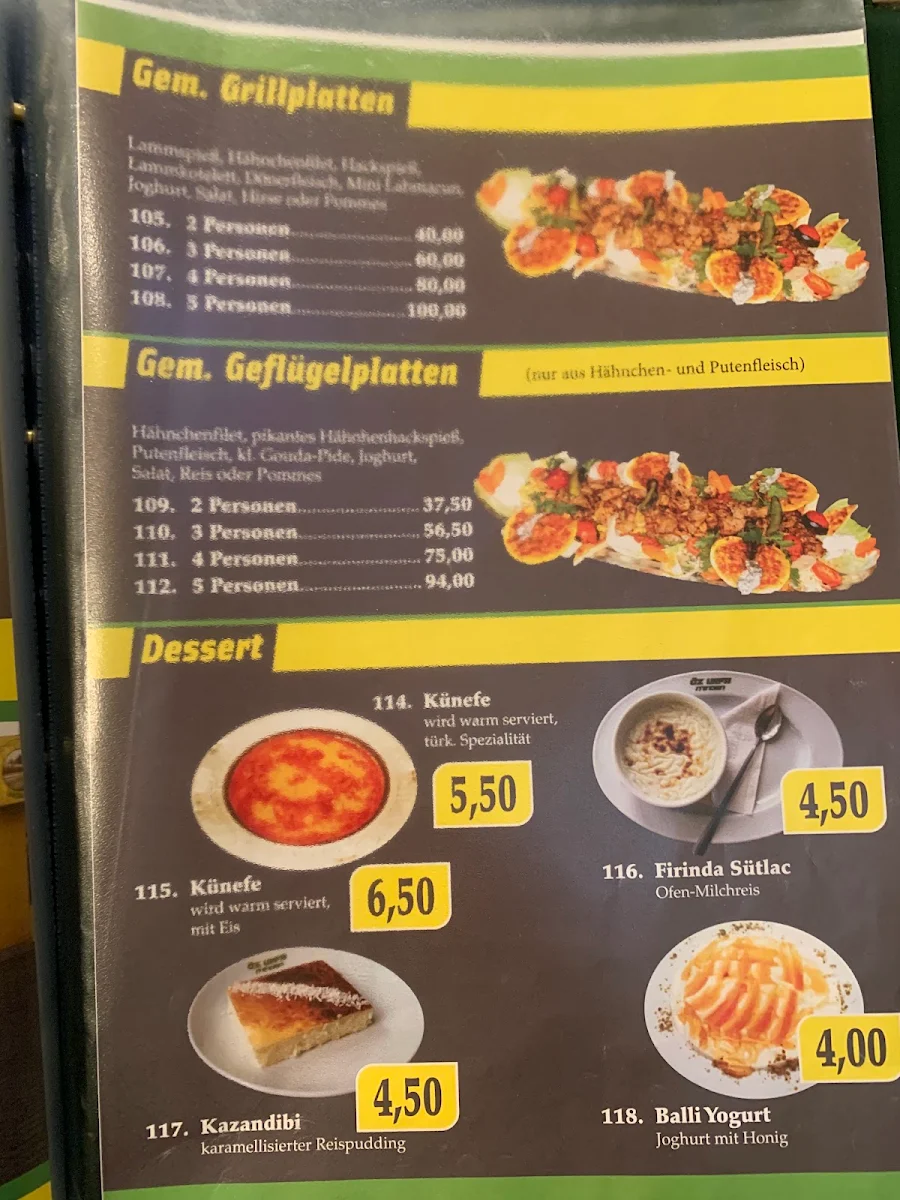 Speisekarte photo 4