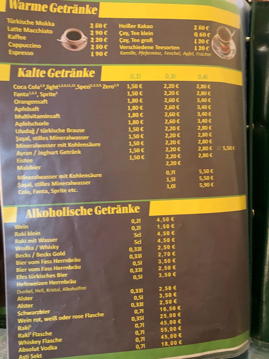 Speisekarte photo 9