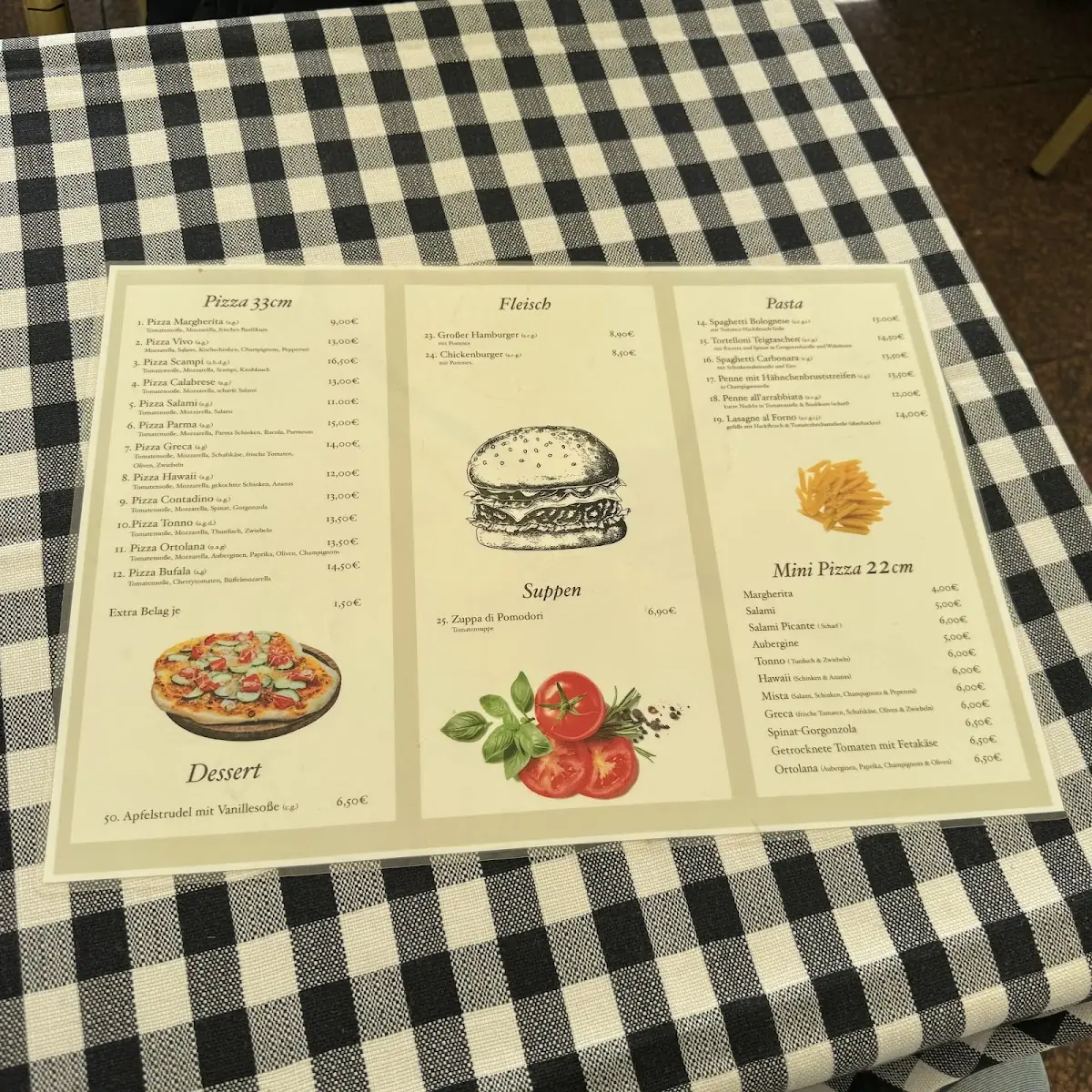 Speisekarte photo 1