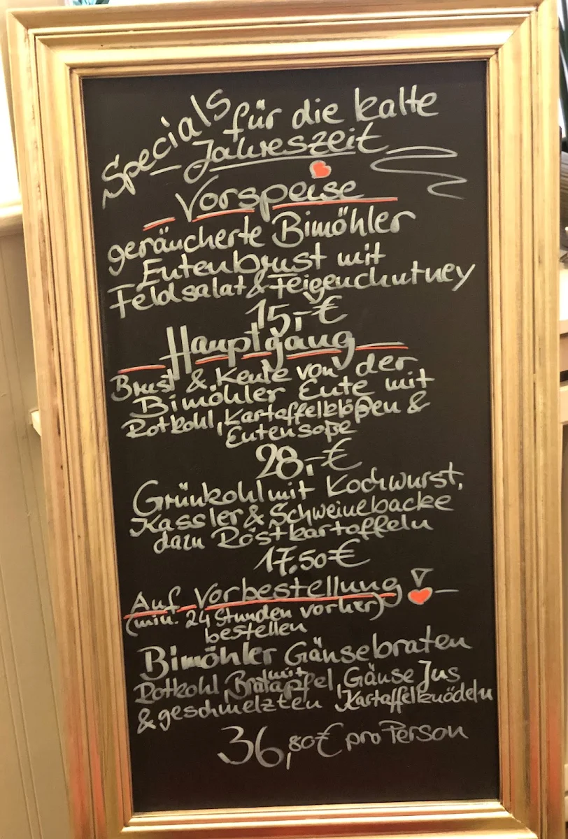 Speisekarte photo 1