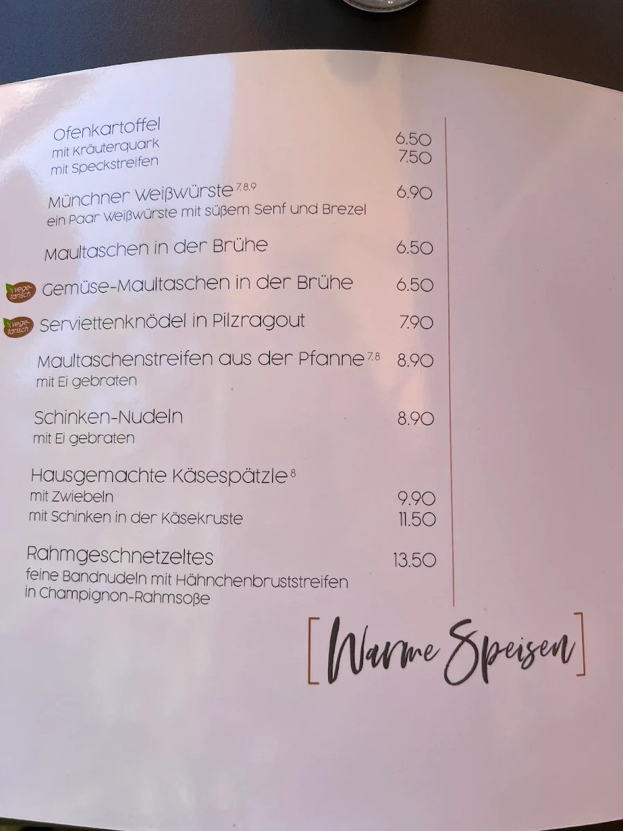 Speisekarte photo 6