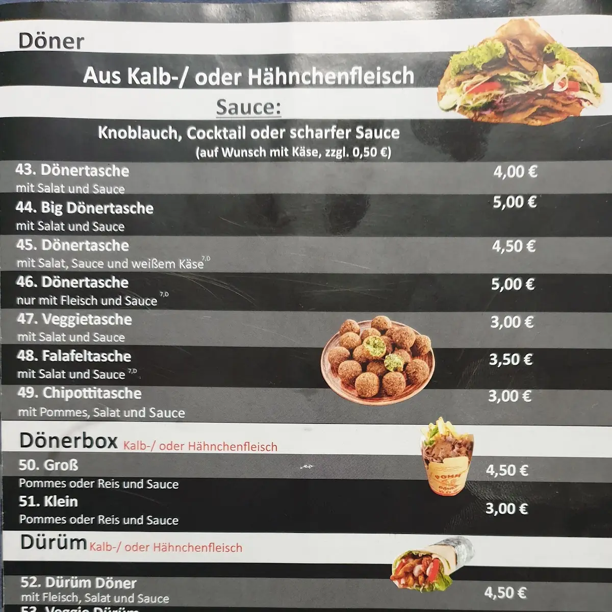 Speisekarte photo 1