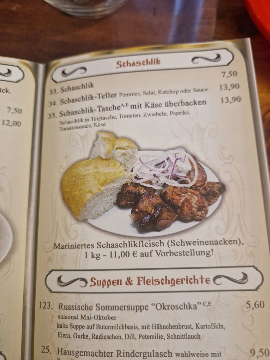 Speisekarte photo 2