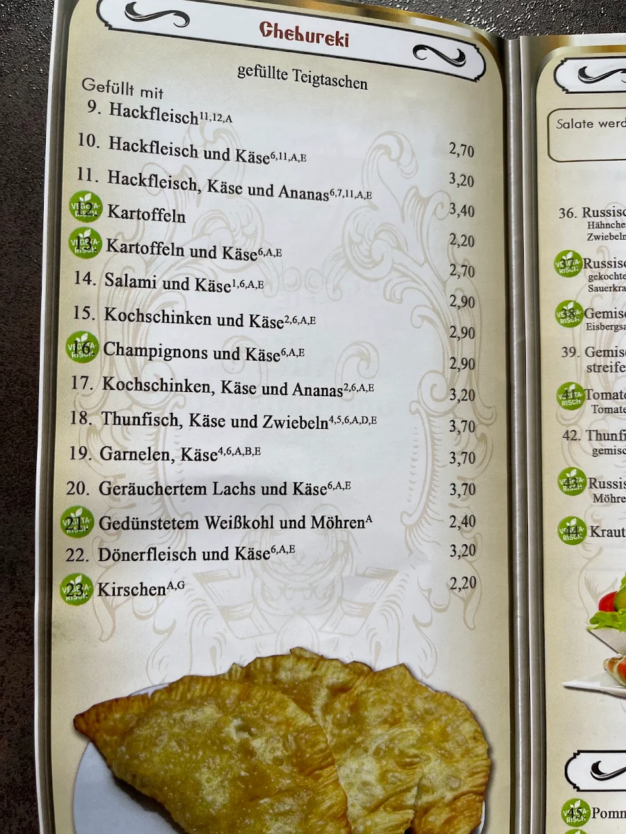 Speisekarte photo 5