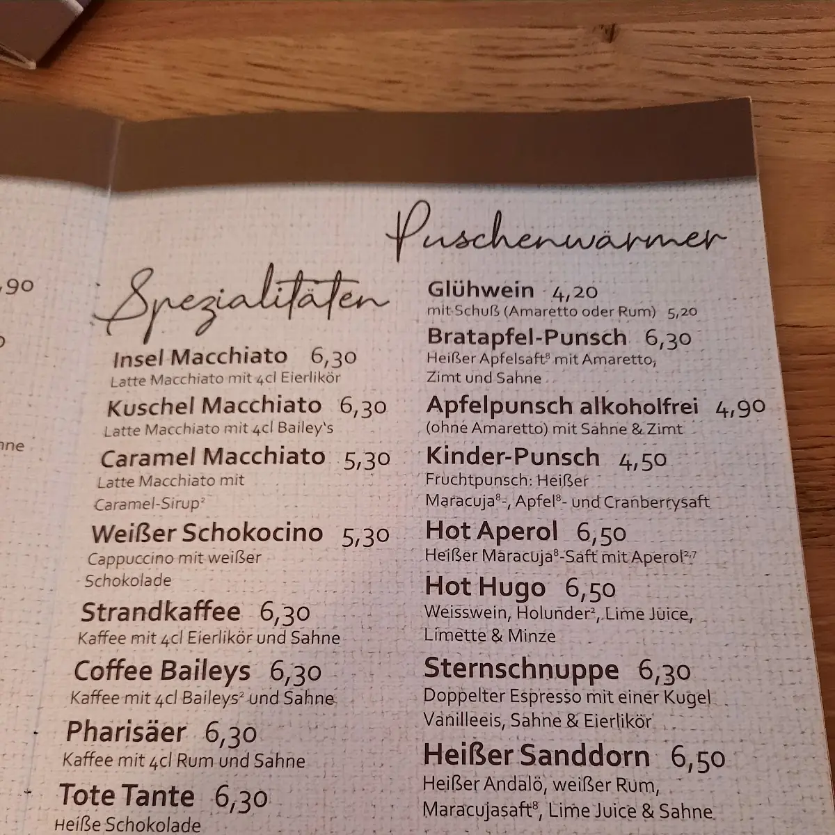 Speisekarte photo 9