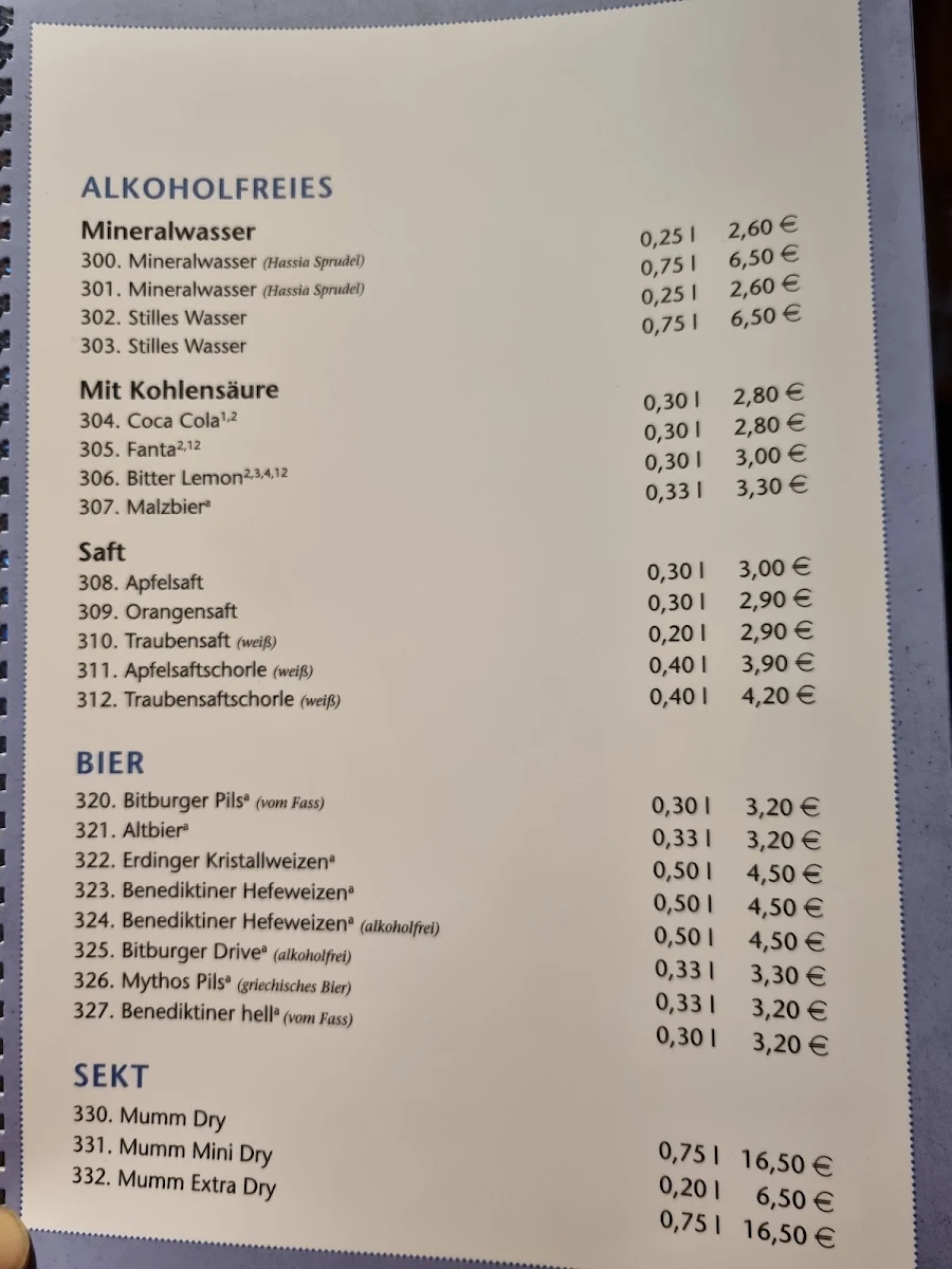 Speisekarte photo 4