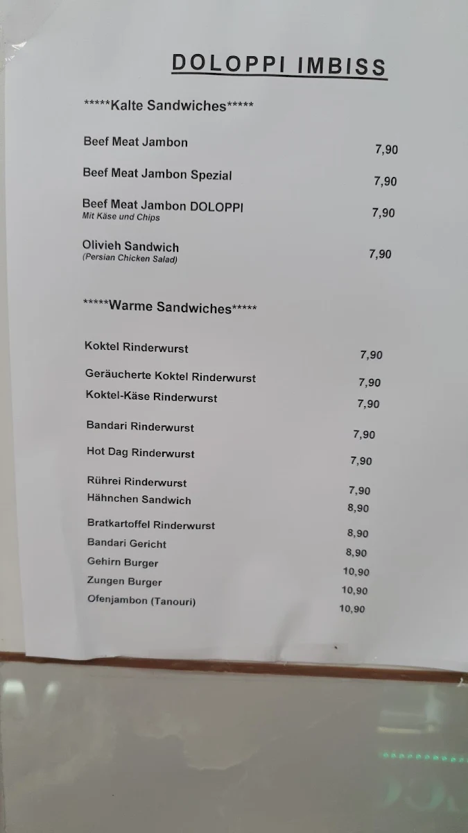 Speisekarte photo 3