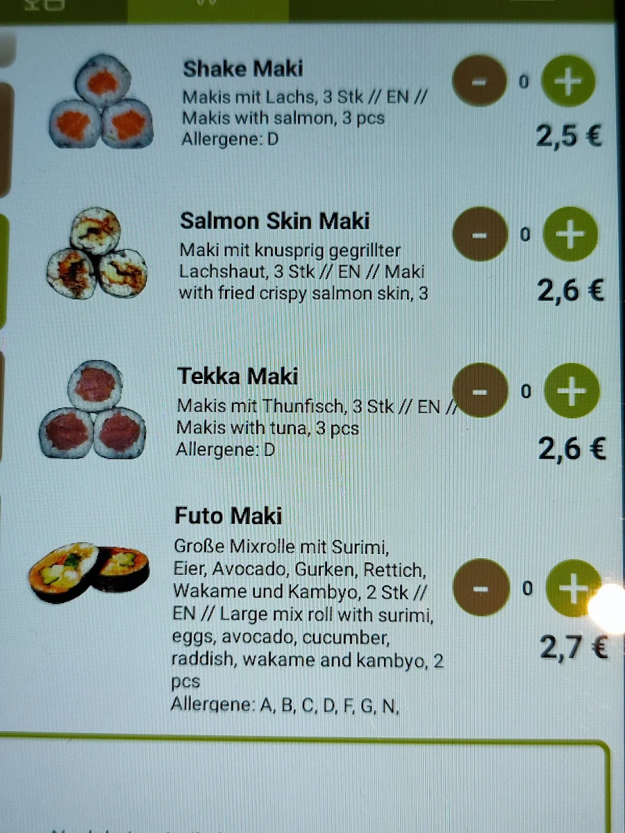 Speisekarte photo 7
